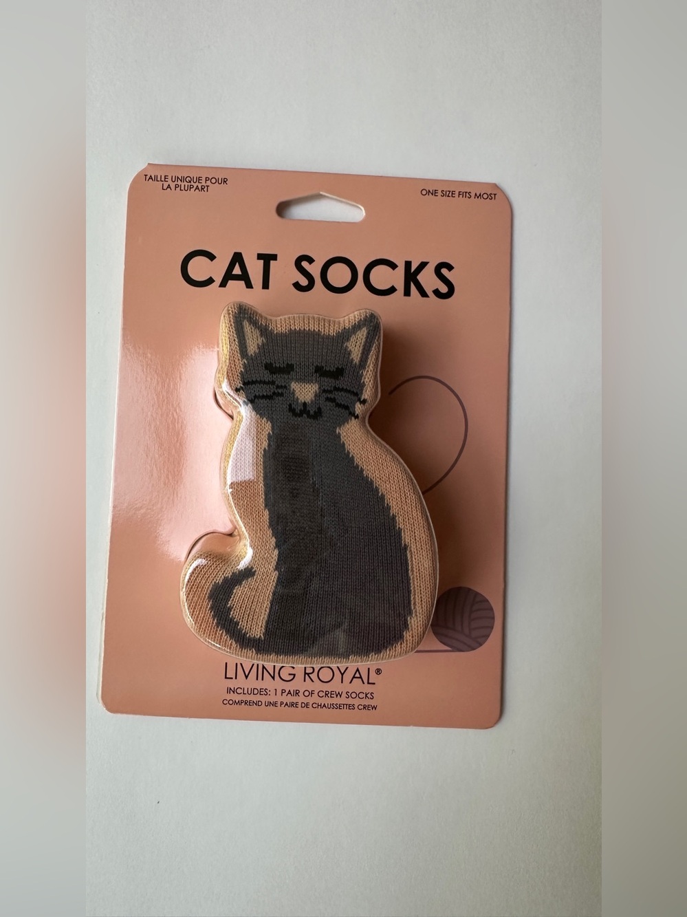 Living royal cute cat socks